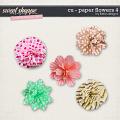 CU - Paper Flowers 4 by lliella designs