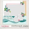Miscellaneous 37 Template by Digital Scrapbook Ingredients