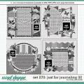 Cindy's Layered Templates - Set 270: Just for Journaling 32 by Cindy Schneider