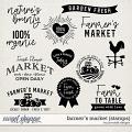 Farmer's Market Stamps by Ponytails