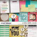 A Little Q&A Cards by Simple Pleasure Designs and Studio Basic