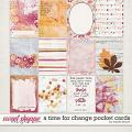 A Time For Change Pocket Cards by Tracie Stroud