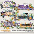 Trick or Treat From Six Feet: Word Art by Meagan's Creations