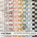 My Hardest Goodbye: Papers by River Rose Designs