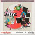 Brook's Templates - Singleton 113 - Full of Joy by Brook Magee  