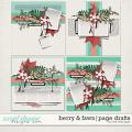 BERRY & FAWN | PAGE DRAFTS by The Nifty Pixel
