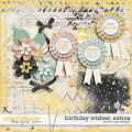 Birthday Wishes: Extras by River Rose Designs