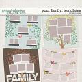 Your Family: Templates by Erica Zane