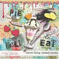 SWEET THING | MIXED MEDIA by The Nifty Pixel