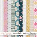 Serendipity patterned papers by Little Butterfly Wings