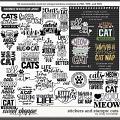 Cindy's Layered Stickers and Stamps: Cats by Cindy Schneider