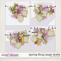 SPRING FLING | PAGE DRAFTS by The Nifty Pixel