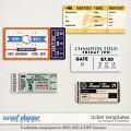 Ticket Templates by Meagan's Creations
