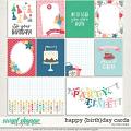 Happy {Birth}Day Journal Cards by Traci Reed