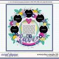 Cindy's Layered Templates - Everyday Single 23 by Cindy Schneider