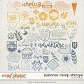 Summer Camp Stamps by Traci Reed