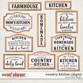 Country Kitchen Signs by Ponytails