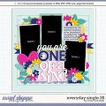 Cindy's Layered Templates - Everyday Single 35 by Cindy Schneider