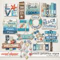 Beach Getaway Signs by lliella designs