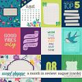 A Month in Review: August {cards} by Blagovesta Gosheva