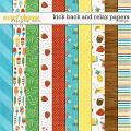 Kick Back And Relax Papers by LJS Designs