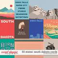 50 States: South Dakota cards by Kelly Bangs Creative