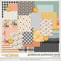 Goldenrod Patterned Cards by Traci Reed