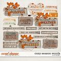 Cozy Season Words by LJS Designs 