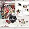 Coffee O'Clock Bundle by Pink Reptile Designs