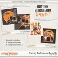 2 Story Halloween Bundle by LJS Designs