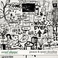 Peace & Quiet Doodles by Little Butterfly Wings