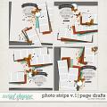 PHOTO STRIPS v.1 | PAGE DRAFTS by The Nifty Pixel