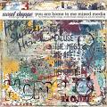 You are home to me mixed media by Little Butterfly Wings, Studio Basic & Paula Kesselring