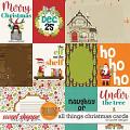 All Things Christmas Cards by JoCee Designs