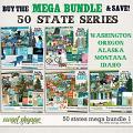 50 States MEGA Bundle #1 by Kelly Bangs Creative