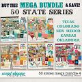 50 States MEGA Bundle #4 by Kelly Bangs Creative