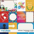 Scholar: Language Cards by Meagan's Creations