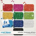 Scholar: Language Glitters by Meagan's Creations