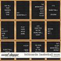 Feltboards: basketball mom by Amanda Yi