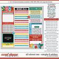 Cindy's Layered Templates - All About Me: Single 6 Add-on by Cindy Schneider