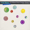 CU Mixed Pack Center Gems 2 by Clever Monkey Graphics   