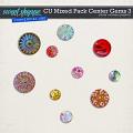 CU Mixed Pack Center Gems 3 by Clever Monkey Graphics   
