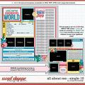 Cindy's Layered Templates - All About Me: Single 10 by Cindy Schneider