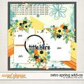 Retro Spring *FREEBIE* Layered Template