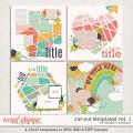 Cut Out Templates Vol. 1 by Meagan's Creations