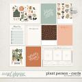 Plant Person | Journal Cards - by Humble and Create