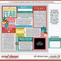 Cindy's Layered Templates - All About Me Single 25 by Cindy Schneider