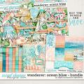 Wanderer: Ocean Bliss Bundle by Digital Scrapbook Ingredients