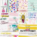 All I need is ice cream: cards by Little Butterfly Wings