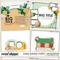 Easy Peasy vol01: templates by Little Butterfly Wings